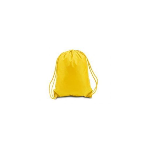 60 Pieces of Drawstring Backpack - Golden Yellow