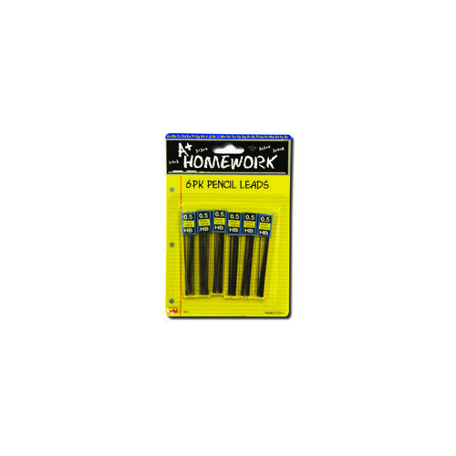 48 Wholesale Mechanical Pencil Leads - 6 Pk X 12/pk - (0.5hb
