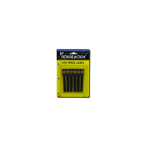 48 Pieces of Mechanical Pencil Leads - 6 Pk X 12/pk - (0.9hb)