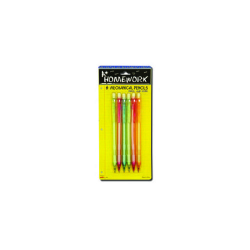 96 Wholesale Mechanical Pencils - 6 pk