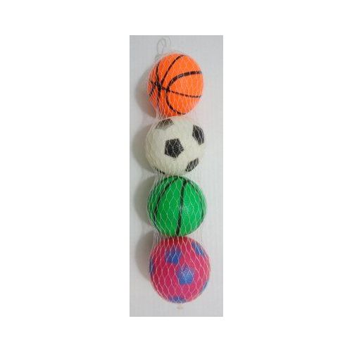 72 Pieces 4pk Soft Sports Balls - Balls