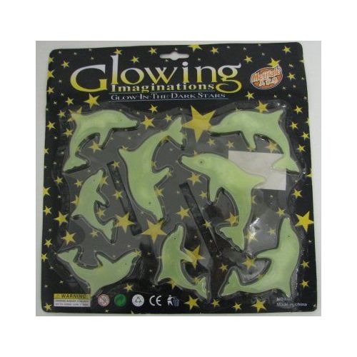 72 Pieces of . Glow In The Dark DolphinS-Clear