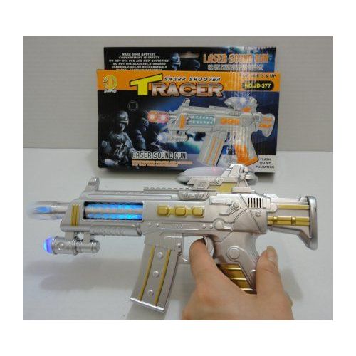 120 Pieces Sharp Shooter Tracer Laser Sound Gun - Toy Weapons