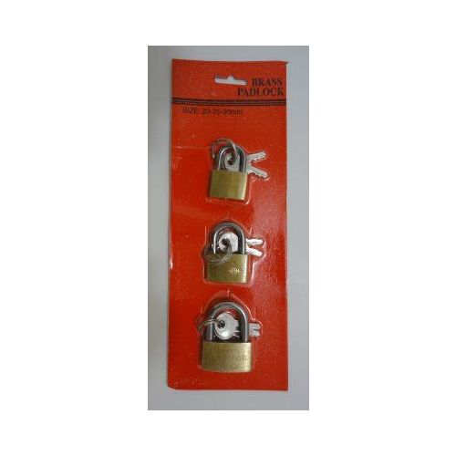 24 Pieces of 3pcs Small Padlock