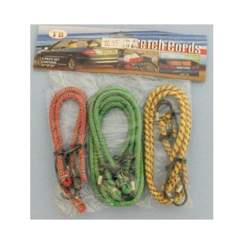 24 Pieces of 6 Piece Bungee Cord