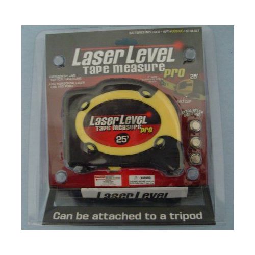 72 Wholesale Laser Level With 25' Tape Measure