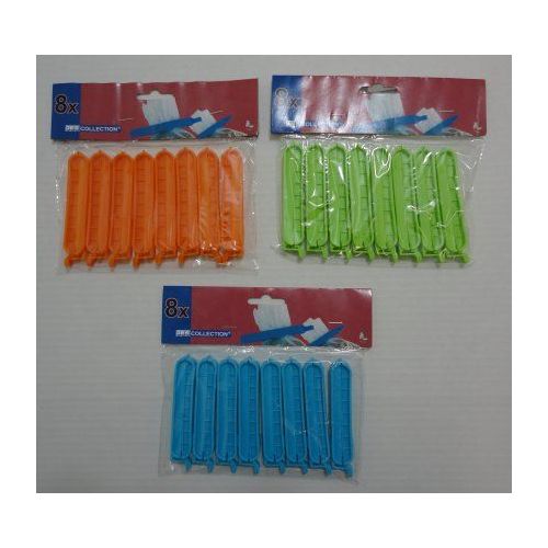 72 Pieces of 8pc Bag Clips