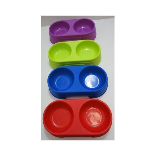 120 pieces of Pet Food DisH-Assorted Colors