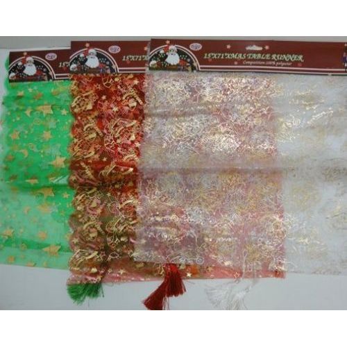 48 Pieces of 15x71 Christmas Table Runner
