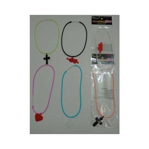 144 Pieces of . Silicone Glow Necklace