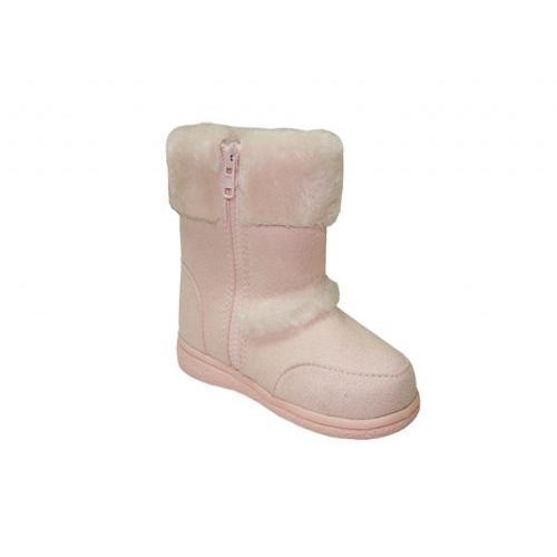 24 Pairs of Pink Microsude Plush Boots