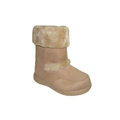 24 Pairs of Beige Microsude Plush Boots