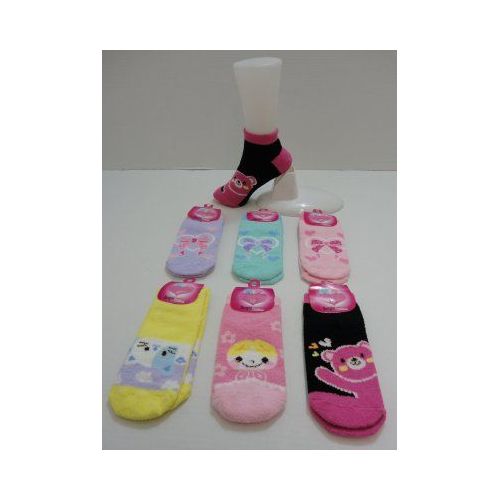 36 Pairs of Women's Low Cut Printed Super Soft Fuzzy Socks