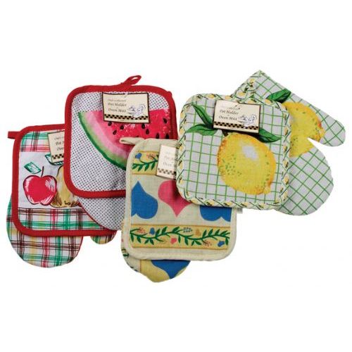 216 Pieces of Item# 709 Chef's Collection Pot Holder & Oven Mitt Set