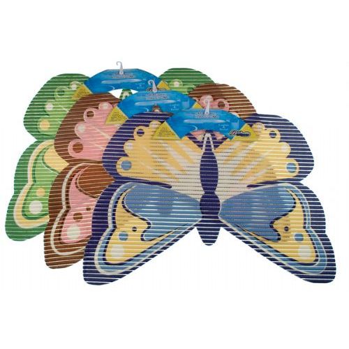 48 Pieces of Item# 4574 NoN-Slip Mat Butterfly Shape
