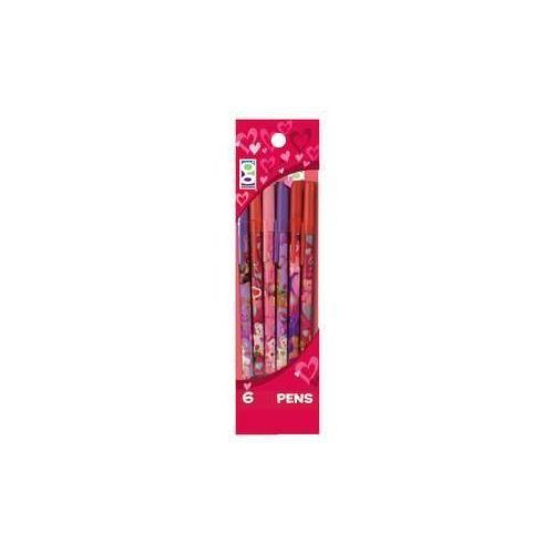 48 Wholesale 6 Ct. Valentine's Stick Pens
