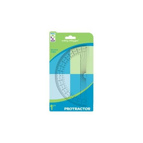 48 Wholesale 1ct 6" Protractor (carded)