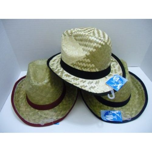 48 Pieces Child's Straw Cowboy Hat - Cowboy & Boonie Hat