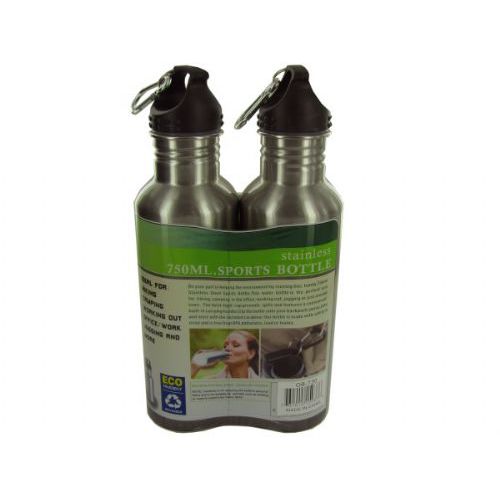 6 Pieces of Stainless Steel Sports Bottle Set