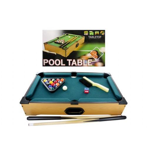 3 Pieces of Tabletop Pool Table, 22 Pieces