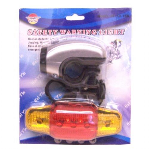 48 Pieces of Bike Light With Tail Light