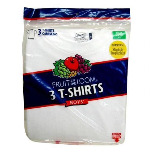 60 Pieces Fruit Of The Loom Boys T-Shirts - Boys T Shirts