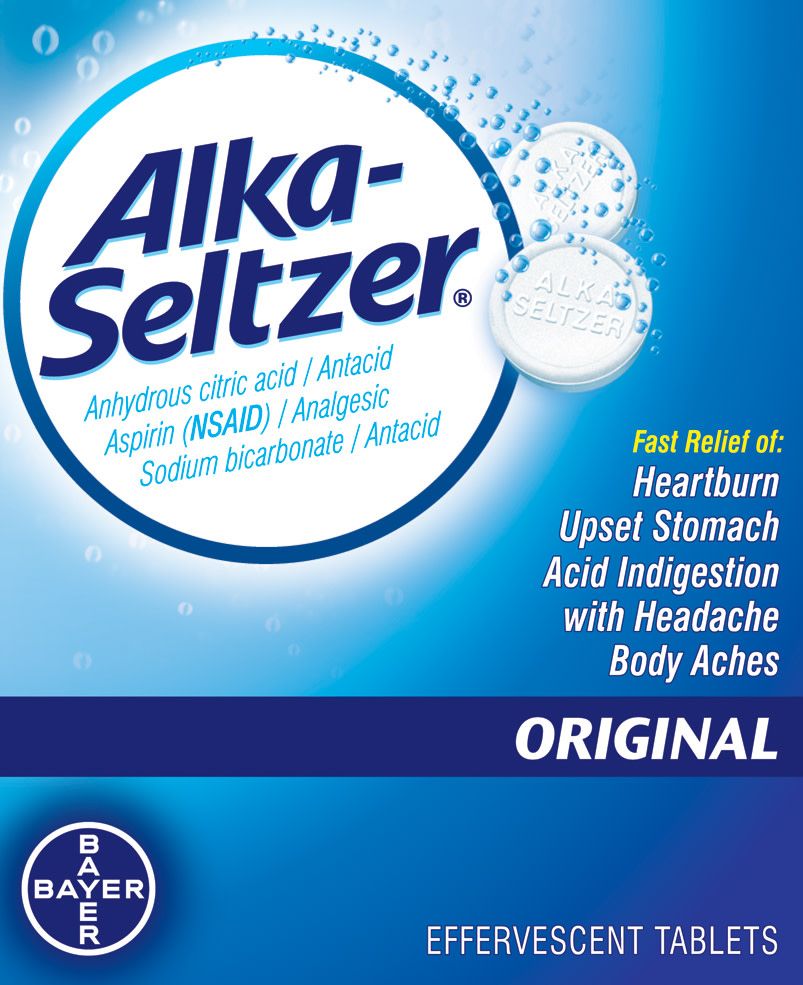 48 pieces of Alka Seltzer Foil 12's