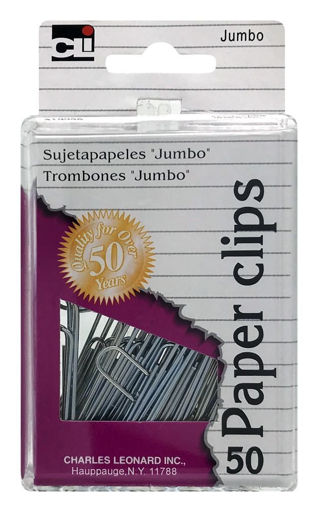 144 pieces of Paper Clip Jumbo 50ct Box