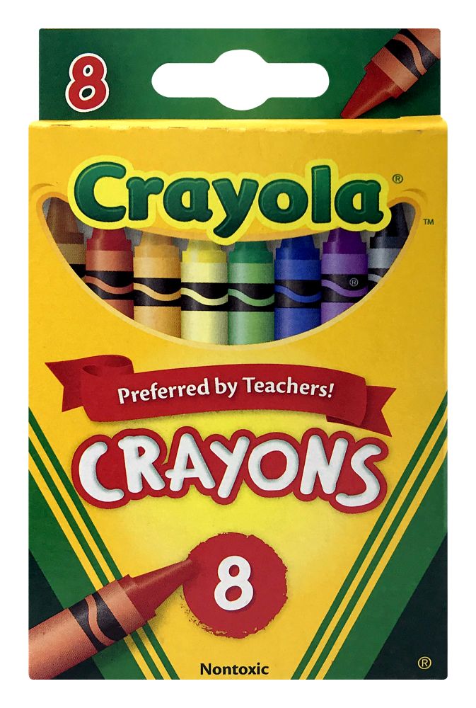 48 pieces of Crayola #8