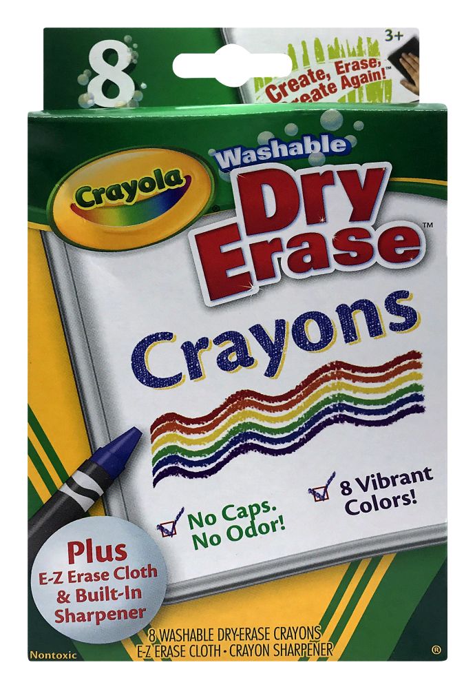 24 pieces of Dry Erase Crayons 8ct