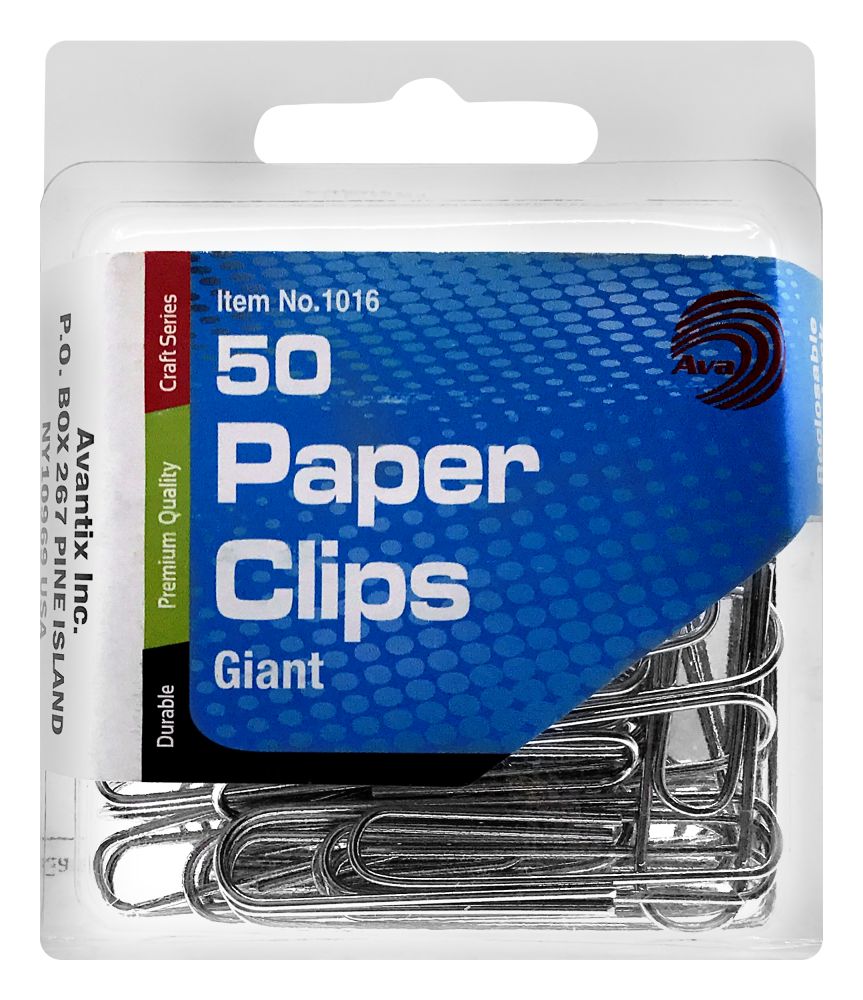 120 pieces of 50ct Jumbo Paper Clips