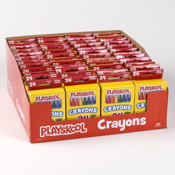 48 Cases of Playskool Crayons 24ct