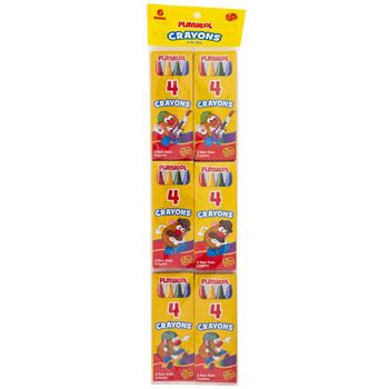 48 Cases of Playskool Crayon 6x4ct Packs