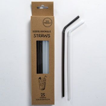 48 Cases of Straws Pla Biodegradable 25ct