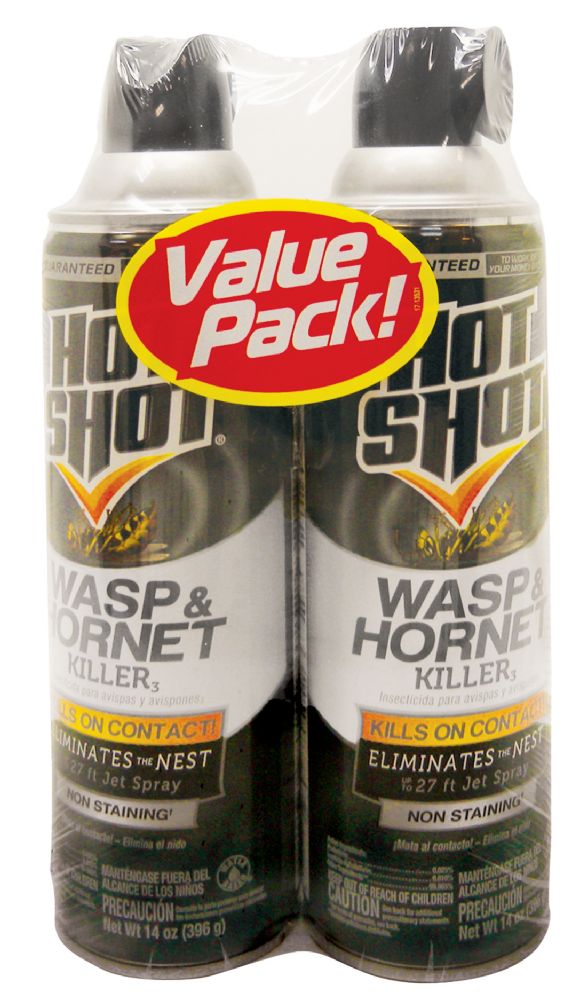 12 Pieces of Hot Shot Wasp And Hornet Killer 14 Oz Must Be Broken