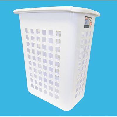 4 Pieces of Sterilite Laundry Hamper Lift Top White
