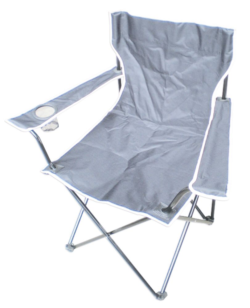 6 Pieces of Pride Camping Chair 20 X 20 X 33 In Gray