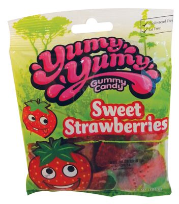 12 pieces of Yumy Yumy Sweet Strawberries 4.5 oz