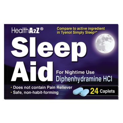 24 Pieces of Health A2z Sleep Aid 25mg24ct