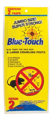 72 Pieces of Glue Trap 2 Pack Jumbo Mice/ Rats/ Crawling Pests In Display Peanut Scent