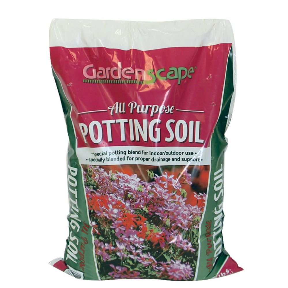 6 Pieces of Garden Scape All Purpose Potting Soil 8 Lbs Max 10 Cases