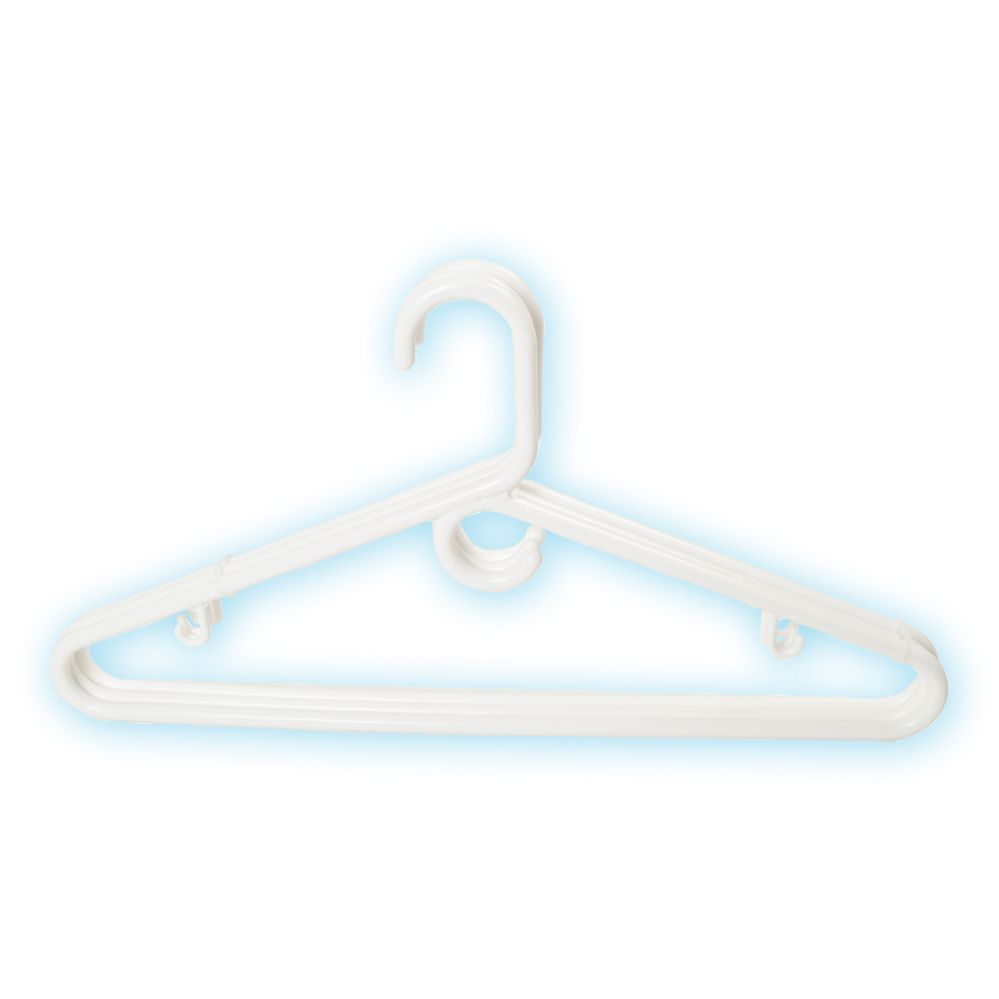 36 pieces of Hanger 3 Pack Heavy Duty White