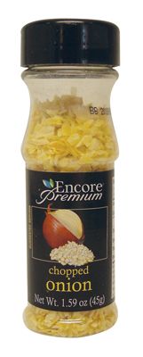 12 pieces of Encore Chopped Onion 1.59 oz