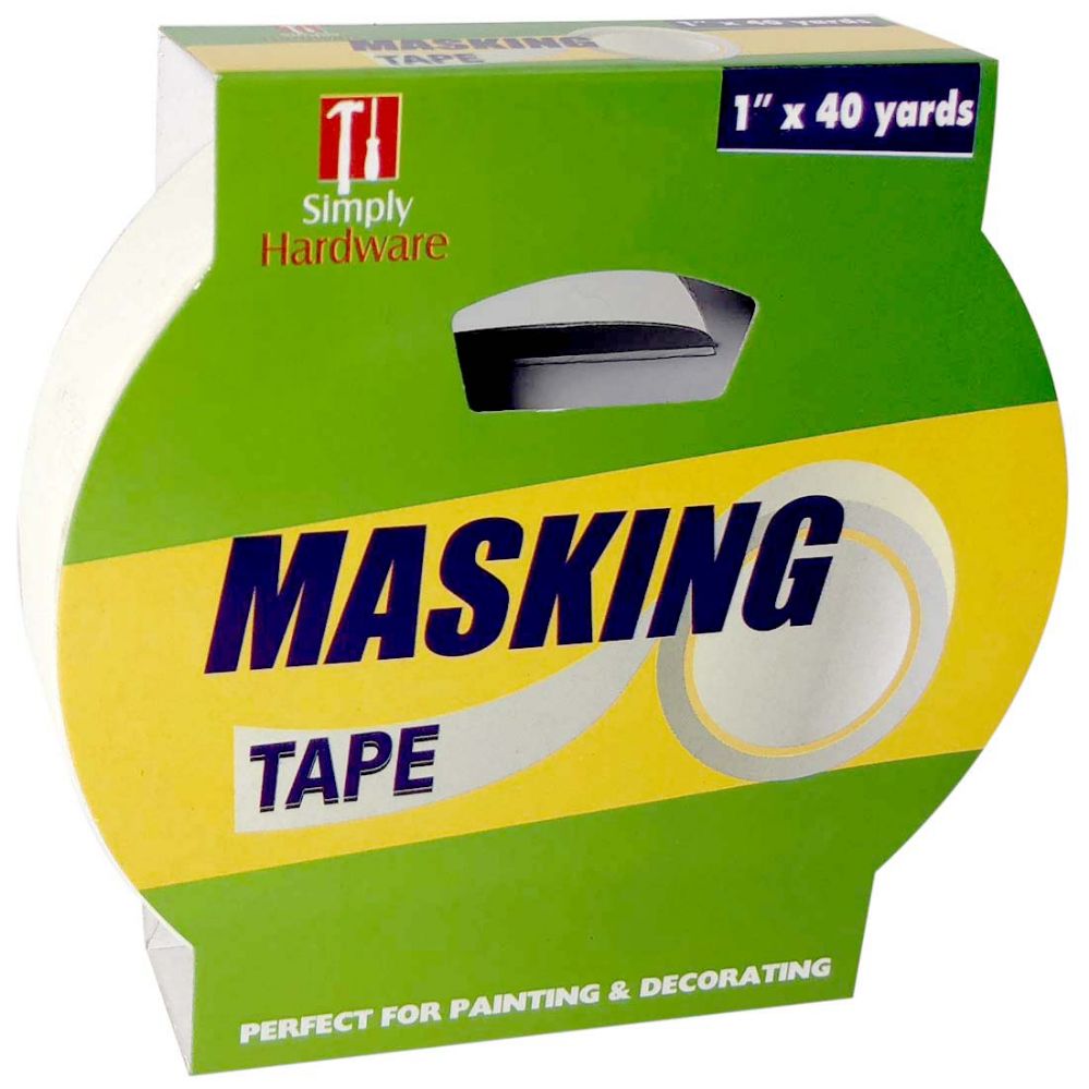 36 Pieces of Simply Hardware Masking Tape 1