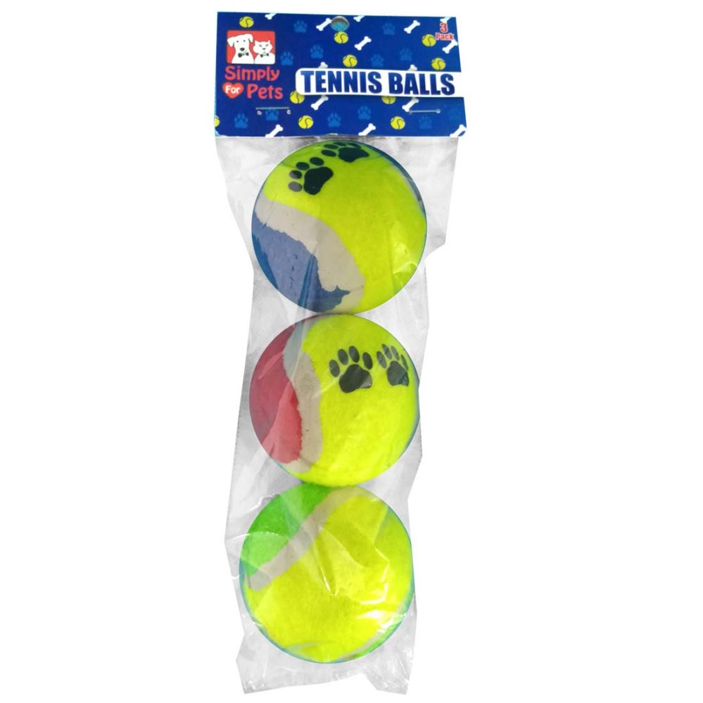 48 Pieces of Simply For Pets Pet Tennis Bal