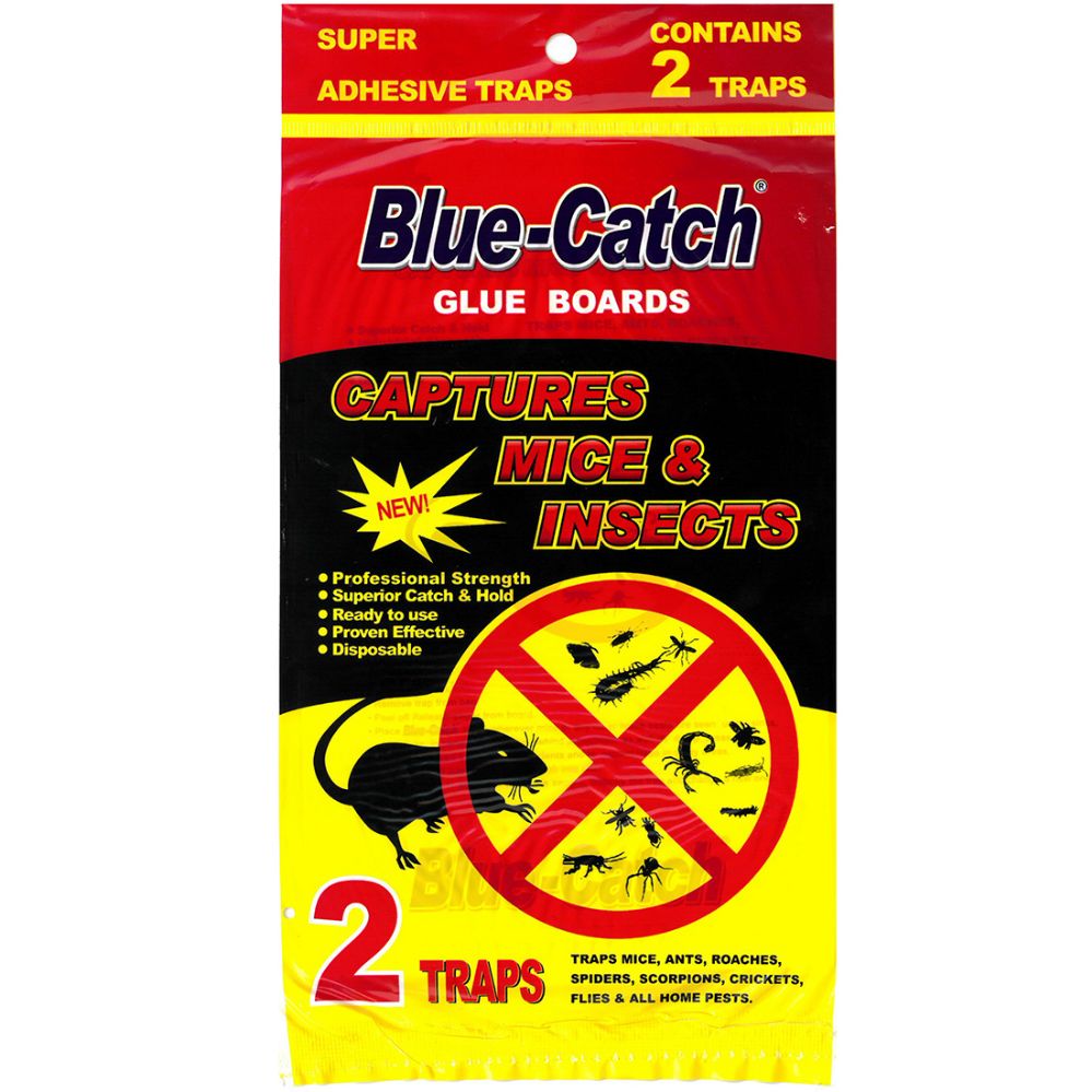 36 Pieces of Blue Catch Glue Trap 2 pk