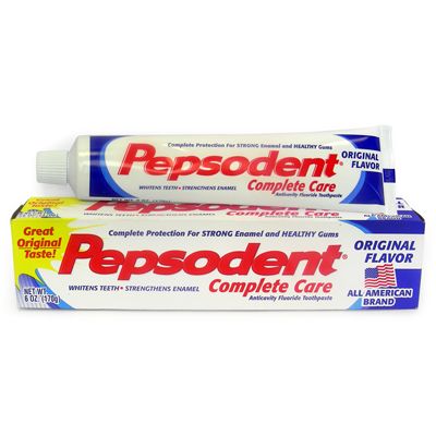 24 Pieces of Pepsodent Toothpaste 5.5 Oz or