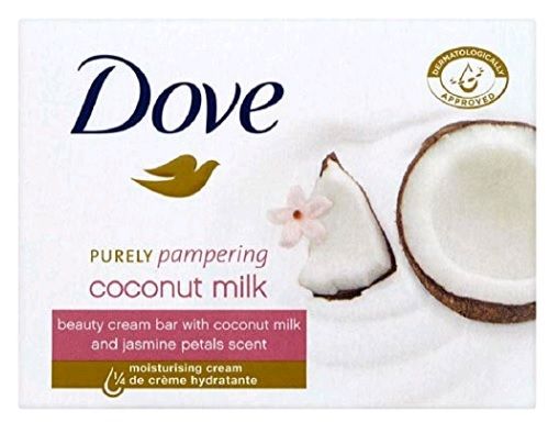 12 Pieces of Dove Bar Soap 100g 4pk Coconut