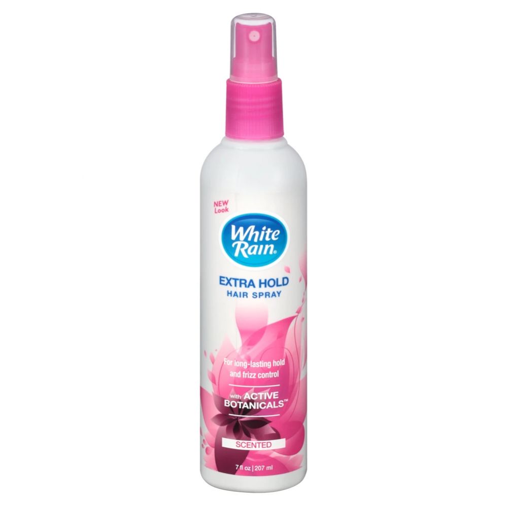 12 Pieces of White Rain Pink Hair Spray 7 O