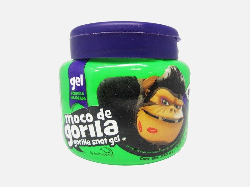 12 Pieces of Moco De Gorila 9.5 Oz Green Hair Gel